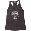 wolfs winter Racerback Tank