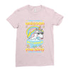 5  unicorn stab idiots Ladies Fitted T-Shirt