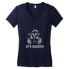 it's genetic Women's V-Neck T-Shirt