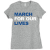 March For Our Lives Ladies Fitted T-Shirt
