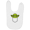 cute yoda pocket Baby Bibs