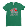 i bought this shirt with your money Ladies Fitted T-Shirt