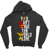 you can't save the world alone Zipper Hoodie