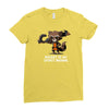 rocket is my spirit animal Ladies Fitted T-Shirt
