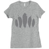 bird feathers nature Ladies Fitted T-Shirt