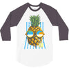 pineapple sunbathe 3/4 Sleeve Shirt