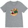 an amazing sand castle V-Neck Tee