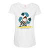 save the galaxy Maternity Scoop Neck T-shirt