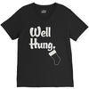 well hung V-Neck Tee