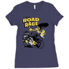 road rage (2) Ladies Fitted T-Shirt