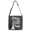 science gets me high Adjustable Strap Totes