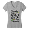 pumpkin spice hocus pocus and cozy sweaters Women's V-Neck T-Shirt