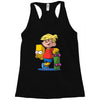 bart simpson Racerback Tank