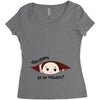 Disculpame Ya Es Octubre? Women's Triblend Scoop T-shirt