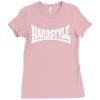 hardstyle hard bass Ladies Fitted T-Shirt