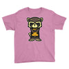 angry raccoon Youth Tee