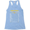 Cancer Facts Zodiac Racerback Tank