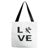 love hairstylist Tote Bags