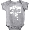 darth vader with boom box Baby Onesie