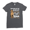 best cat mom Ladies Fitted T-Shirt