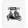 frideay white Mousepad