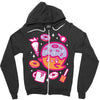 donut ghost baking Zipper Hoodie