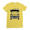 classic mini, ideal birthday gift or birthday present Ladies Fitted T-Shirt