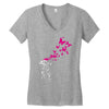 banksy psycho Women's V-Neck T-Shirt