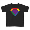Rainbow LGBT Diamond Toddler T-shirt