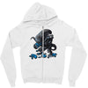 alien eats alien Zipper Hoodie