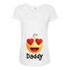 Daddy Maternity Scoop Neck T-shirt