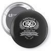 vintage quality without compromise 1961 aged to perfection Pin-back button