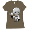 i'm so happy Ladies Fitted T-Shirt
