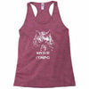 wolfs winter Racerback Tank