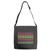 pattern overload Adjustable Strap Totes