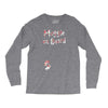 Muggle On Board Floral Long Sleeve Shirts