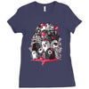 pop Ladies Fitted T-Shirt