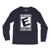second amendment rated e for everyone Long Sleeve Shirts