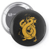 bruce, the dragon Pin-back button