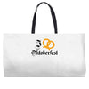 i love oktoberfest Weekender Totes