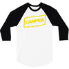 okayest camper in the galaxy funny camping 3/4 Sleeve Shirt