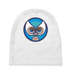 lucha libre   blue Baby Beanies