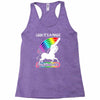 look it's a magical fck unicorn funny Racerback Tank