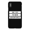Say Tes to New Adventures iPhoneX