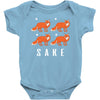 four fox sake Baby Onesie