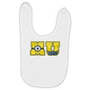 minion university Baby Bibs