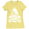 I Am Beagle Actually In A Very Commited Relationship Ladies Fitted T-Shirt
