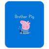peppa pig brother pig Mousepad