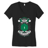 Natural 1   Orc Green Edition Women's V-Neck T-Shirt