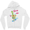 retrosaurus rex Zipper Hoodie